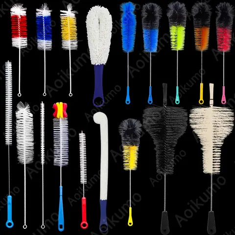 All Hookah Brush for Shisha Narguile Cachimbas Sheesha Chicha Nargile Hubbly Bubbly Hookah Flask Base Stem Clean Brush Set