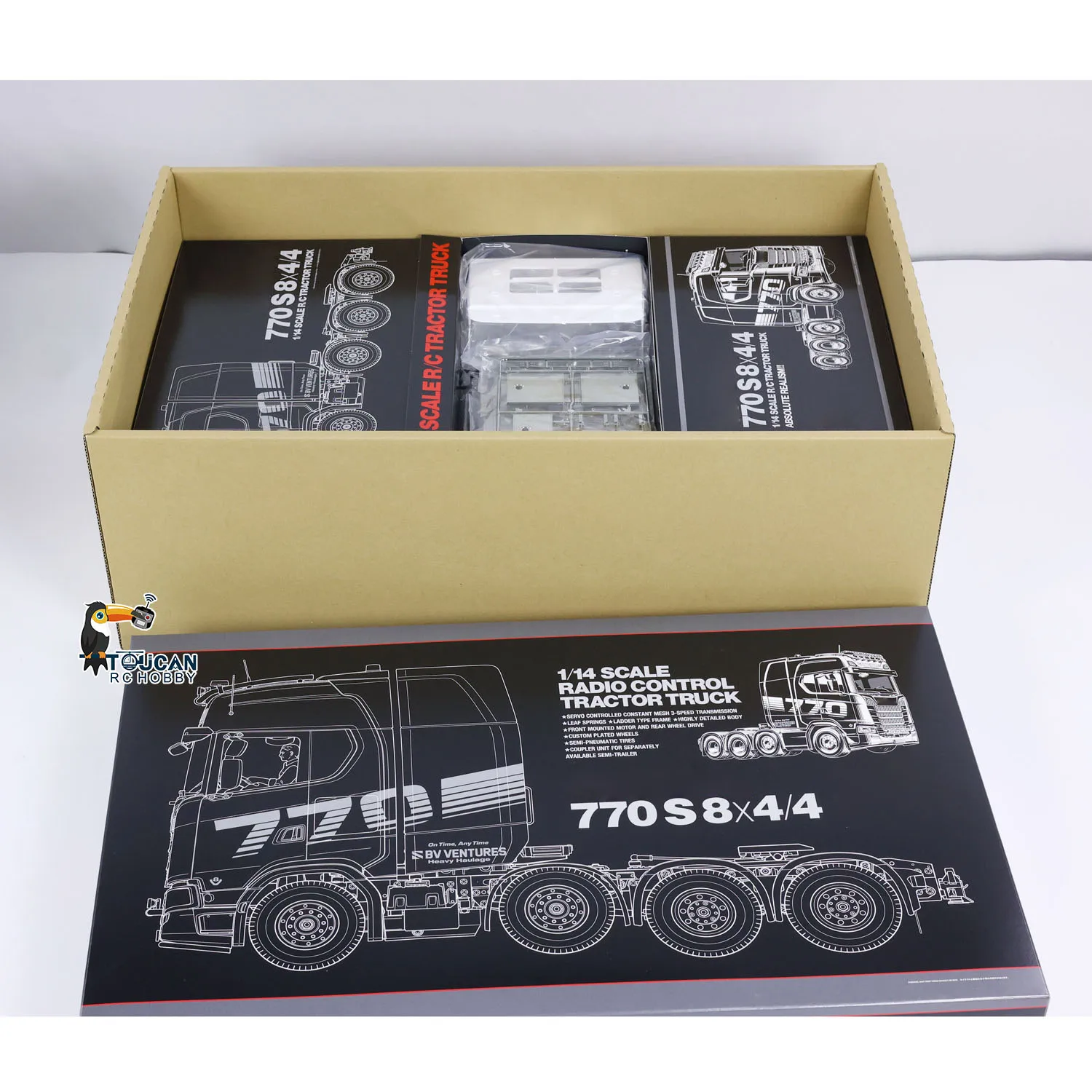 1/14 TMY 8X4 770S RC Трактор Грузовик 56371 Радиоуправляемая модель автомобиля Комплект 3-скоростного двигателя коробки передач в разобранном виде DIY игрушка TOUCAN HOBBY
1/14 TMY 8X4 770S RC Трактор Грузовик 56371 Радиоуправляемая модель автомобиля Комплект 3-скоростного двигателя коробки передач в разобранном виде DIY игрушка TOUCAN HOBBY