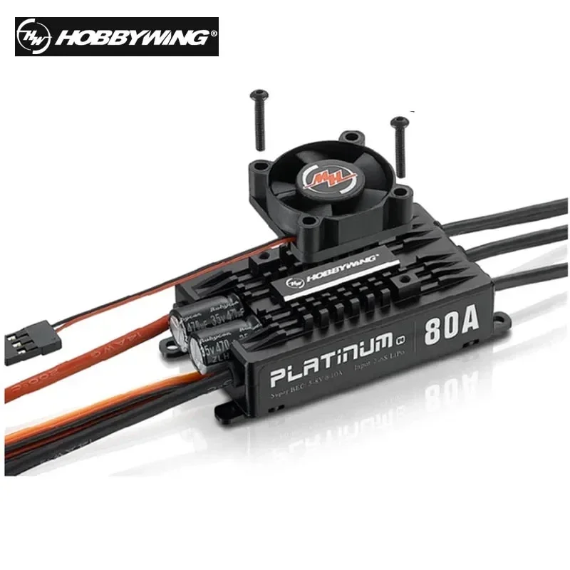 Hobbywing Platinum V4 25A 40A 60A 80A 120A Brushless ESC Electronic Speed Controller 3-6S Lipo Built-in BEC For RC Airplane
Hobbywing Platinum V4 25A 40A 60A 80A 120A Brushless ESC Electronic Speed Controller 3-6S Lipo Built-in BEC For RC Airplane