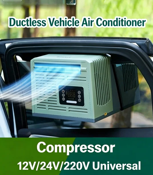 Портативный автомобильный кондиционер мощностью 700 Вт, 12 В/24 В постоянного тока, парковочное охлаждение и обогрев для грузовика, автофургона, бесшумное крепление на окно переменного тока 45 дБ
Портативный автомобильный кондиционер мощностью 700 Вт, 12 В/24 В постоянного тока, парковочное охлаждение и обогрев для грузовика, автофургона, бесшумное крепление на окно переменного тока 45 дБ