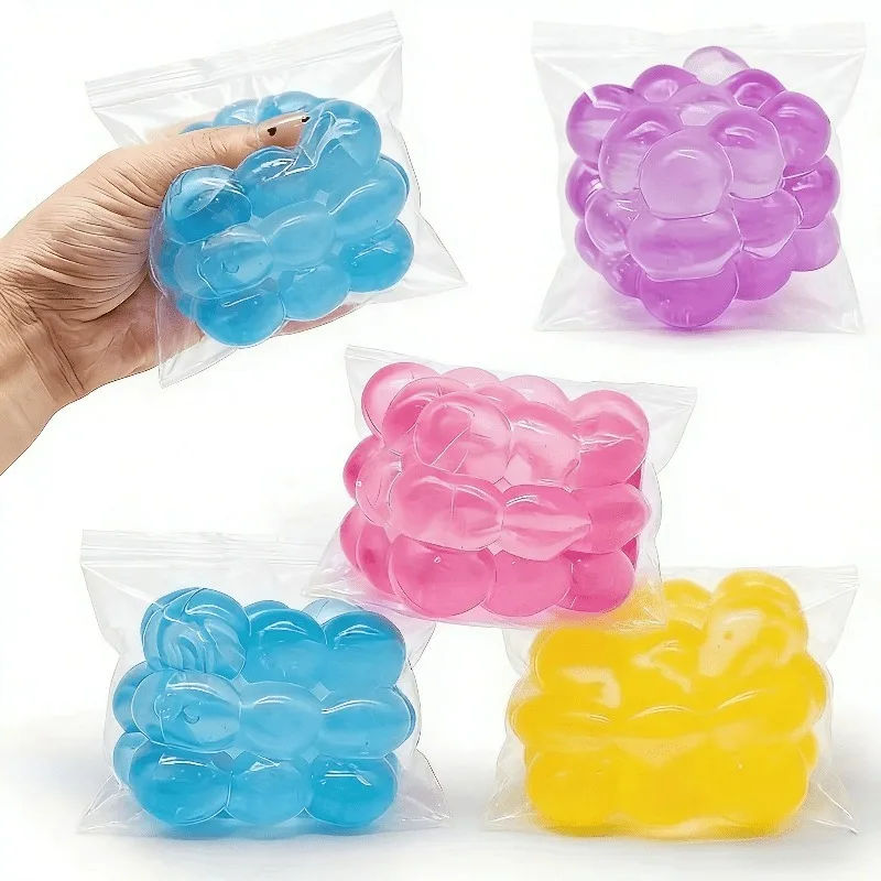 Grape Cube Squeeze Soft Gel Toy, Soft Touch Squishy Fingertip Sensory Toy, Loving Hand Squeeze Relaxation Toy, Perfect for Finger Exercise, Perfect as Tabletop Ornament, Classroom Rewards, Christmas Halloween Thanksgiving Gifts, Random Colors
Grape Cube Squeeze Soft Gel Toy, Soft Touch Squishy Fingertip Sensory Toy, Loving Hand Squeeze Relaxation Toy, Perfect for Finger Exercise, Perfect as Tabletop Ornament, Classroom Rewards, Christmas Halloween Thanksgiving Gifts, Random Colors