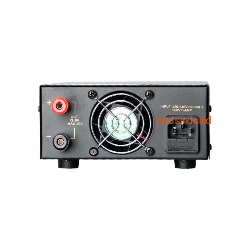 Беспроводная радиостанция для трамвайных баз: усовершенствованное коммуникационное устройство, источник питания 13.8В 30А QJ-PS30SWI
Беспроводная радиостанция для трамвайных баз: усовершенствованное коммуникационное устройство, источник питания 13.8В 30А QJ-PS30SWI