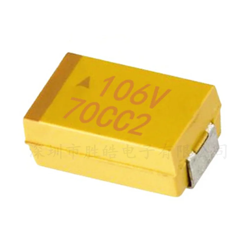 20piece Type C 35V10UF 106V SMD Tantalum Capacitor 10UF 35V C6032 Type C Yellow Volume High Quality Good Quality Patch New
20piece Type C 35V10UF 106V SMD Tantalum Capacitor 10UF 35V C6032 Type C Yellow Volume High Quality Good Quality Patch New