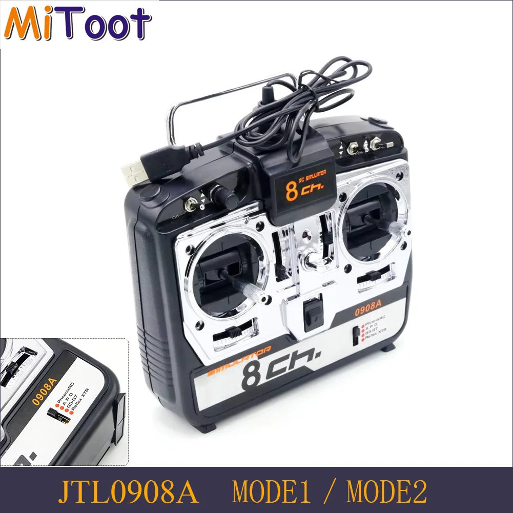 JTL0908A 8CH RC Simulator Real Flight Helicopter 3D Airplane MultiCopter Quad Simulator for Rc Drone
JTL0908A 8CH RC Simulator Real Flight Helicopter 3D Airplane MultiCopter Quad Simulator for Rc Drone