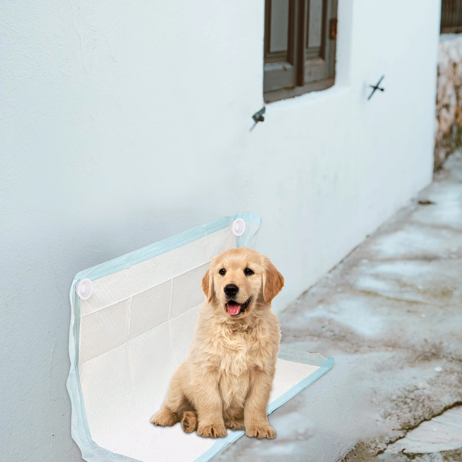 2Pcs Pet For Home Shop Pad Holder Reusable White PP Magnetic Adhesive Back Clean Home Pet Changing Pad Holder Supplies
2Pcs Pet For Home Shop Pad Holder Reusable White PP Magnetic Adhesive Back Clean Home Pet Changing Pad Holder Supplies