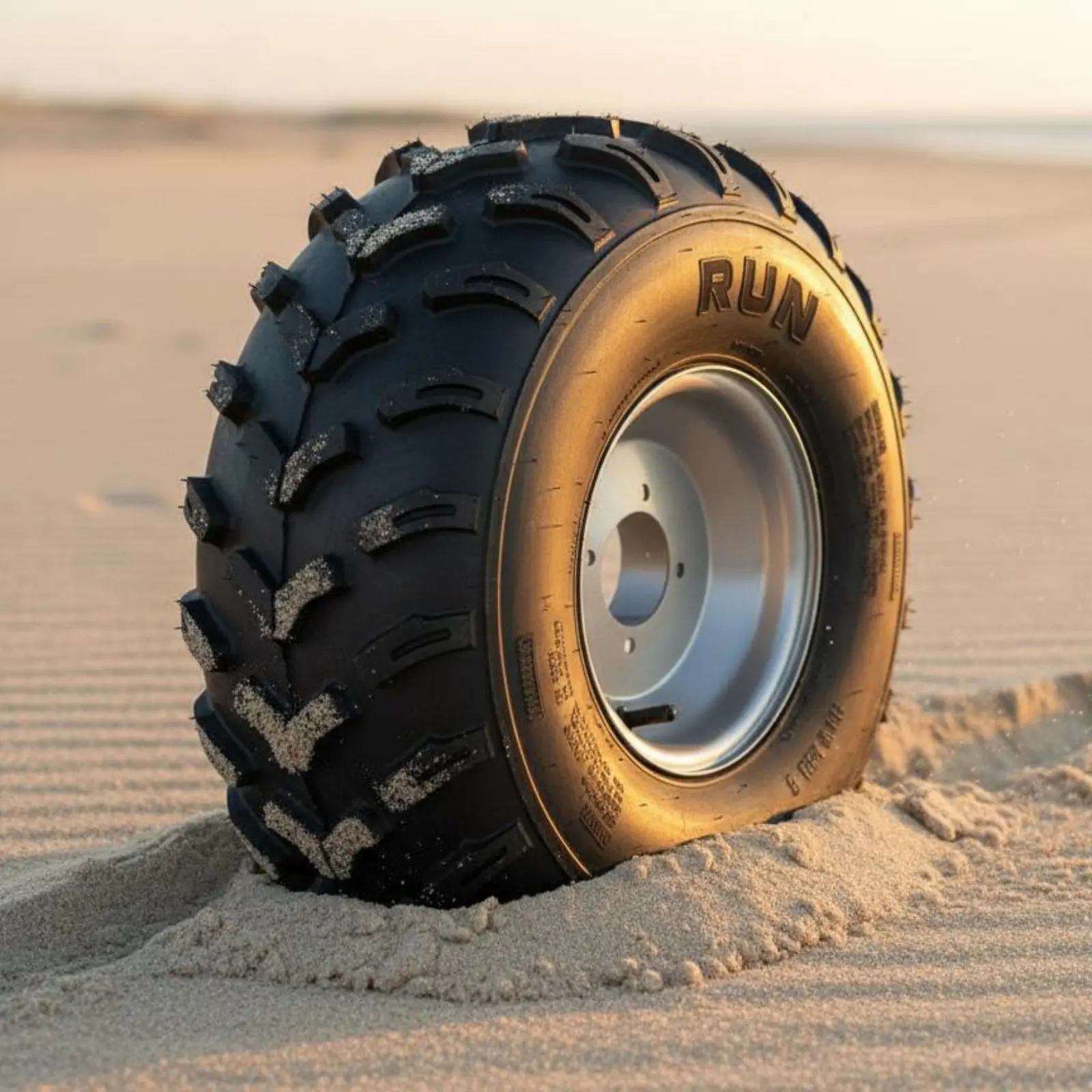 ATV Tire and Wheel Assembly Assembly Sturdy Duty 8 Inch All-Terrain Wheel Vehicle Part Tubeless for Beach
ATV Tire and Wheel Assembly Assembly Sturdy Duty 8 Inch All-Terrain Wheel Vehicle Part Tubeless for Beach