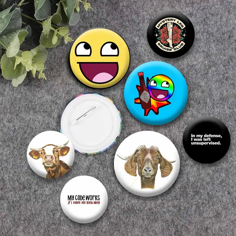 Creative Heisenberg Drawing Enamel Pins Funny Meme Round Badge Cartoon Lapel Brooches for Backpack Hat Jewelry Accessories Gifts
Creative Heisenberg Drawing Enamel Pins Funny Meme Round Badge Cartoon Lapel Brooches for Backpack Hat Jewelry Accessories Gifts