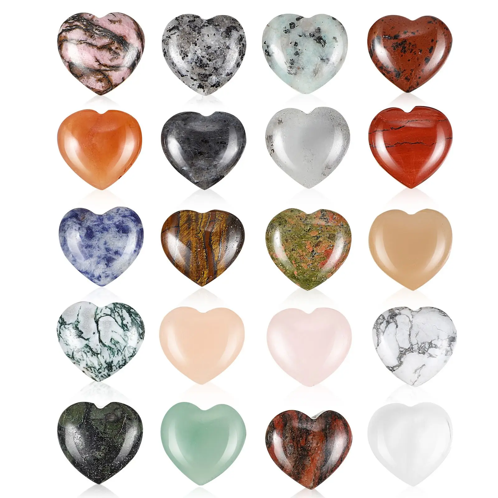 20 Pcs Crystal Stones Crystals And Gemstones Decorative Gemstones Smooth Touch DIY Jewelry Projects Gift Ideas
20 Pcs Crystal Stones Crystals And Gemstones Decorative Gemstones Smooth Touch DIY Jewelry Projects Gift Ideas