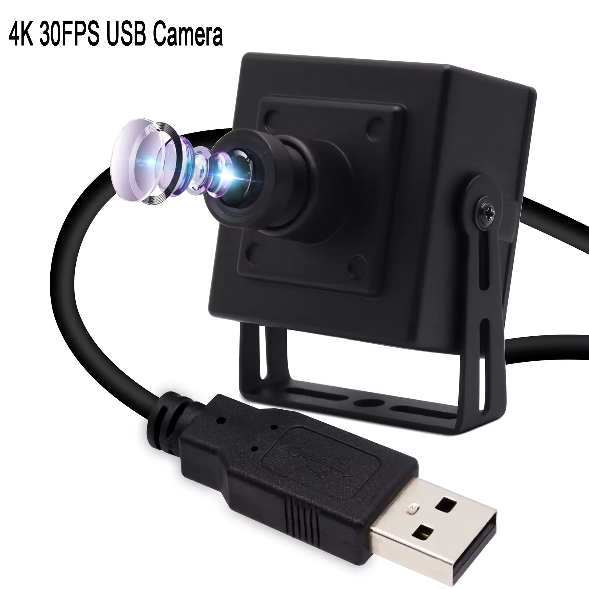 ELP 4K UItra HD USB-камера 3840x2160 USB-веб-камера с объективом 3,6 мм Мини-USB веб-видеокамера для защиты безопасности
ELP 4K UItra HD USB-камера 3840x2160 USB-веб-камера с объективом 3,6 мм Мини-USB веб-видеокамера для защиты безопасности