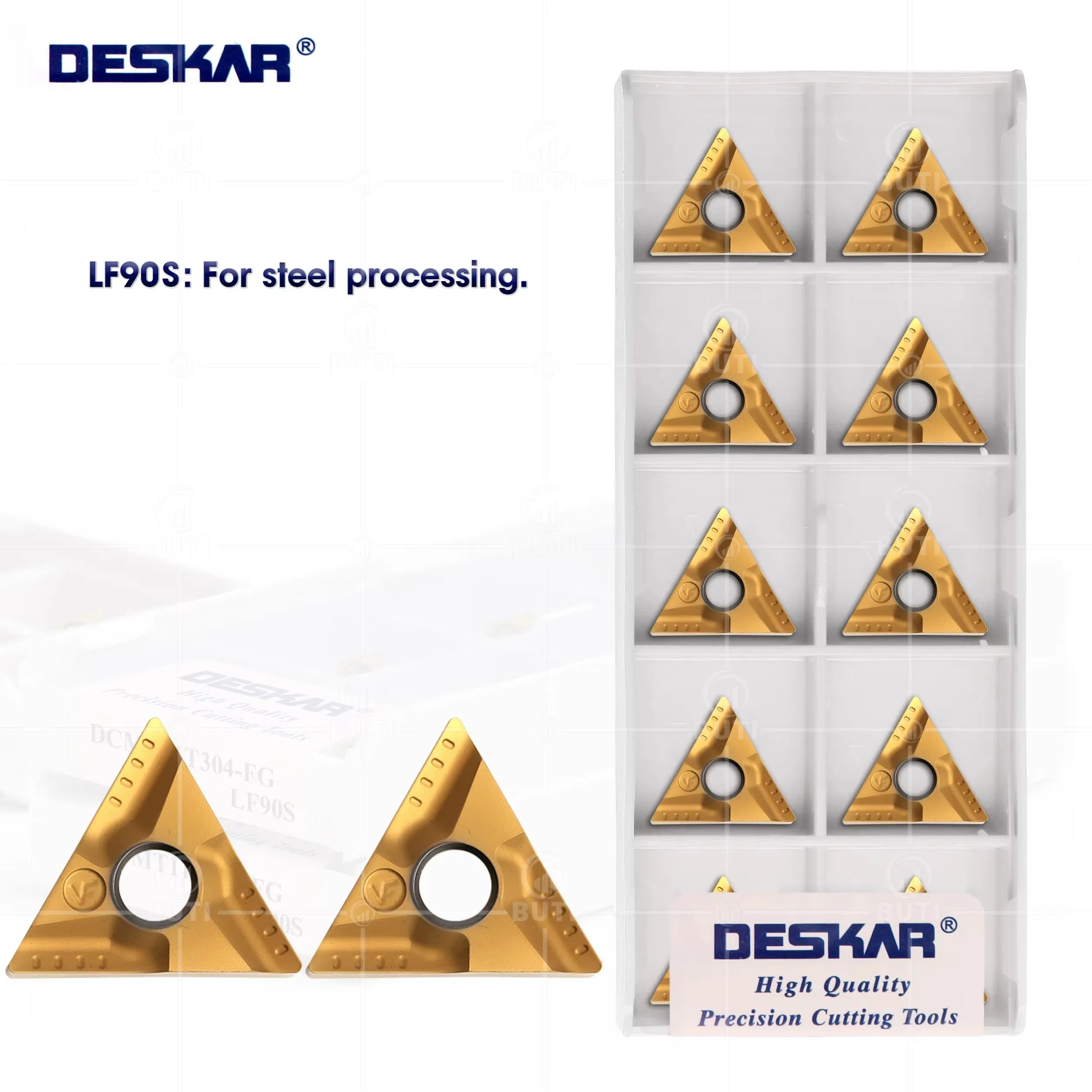 DESKAR 100% Original TNMG160404R-VF TNMG160404L-VF LF90S Numerical Control Lathe Carbide Inserts Ceramics Blade CNC Cutting Tool
DESKAR 100% Original TNMG160404R-VF TNMG160404L-VF LF90S Numerical Control Lathe Carbide Inserts Ceramics Blade CNC Cutting Tool