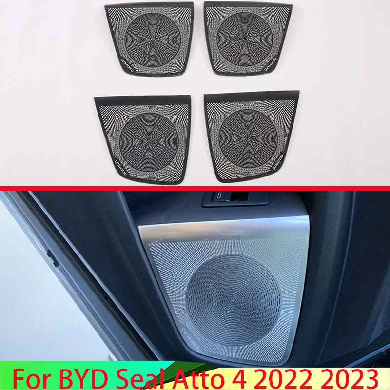 Для BYD Seal Atto 4 EV 2022 2023, крышка динамика из нержавеющей стали, внутренняя отделка, боковая дверь, стерео ободок, воротник, кольцо, декоративное кольцо
Для BYD Seal Atto 4 EV 2022 2023, крышка динамика из нержавеющей стали, внутренняя отделка, боковая дверь, стерео ободок, воротник, кольцо, декоративное кольцо