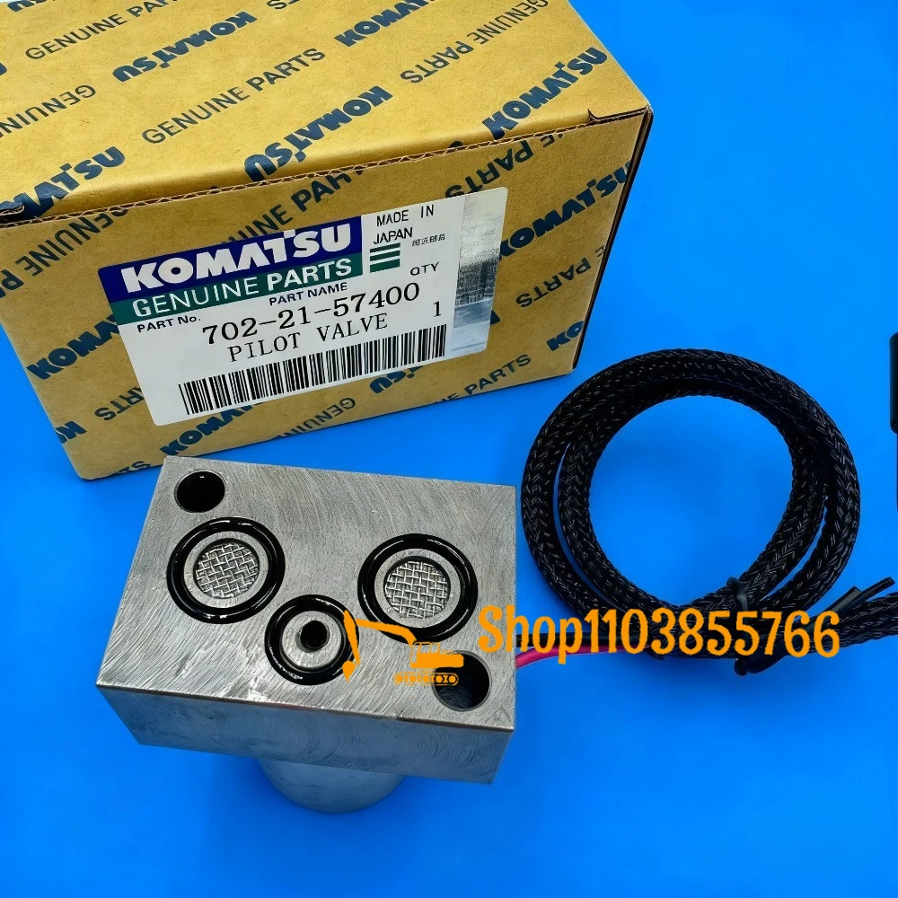 702-21-57400 7022157400 High Quality Hydraulic Pump Solenoid Valve for Komatsu PC200-7 PC220-7 PC200-8
702-21-57400 7022157400 High Quality Hydraulic Pump Solenoid Valve for Komatsu PC200-7 PC220-7 PC200-8