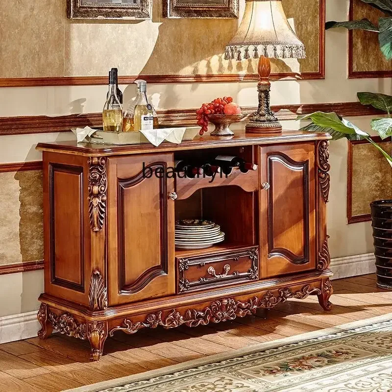 ss7304 European Solid Wood Sideboard Equipment Sideboard American Pastoral Tea Cabinet Restaurant Entrance Cabinet
ss7304 European Solid Wood Sideboard Equipment Sideboard American Pastoral Tea Cabinet Restaurant Entrance Cabinet