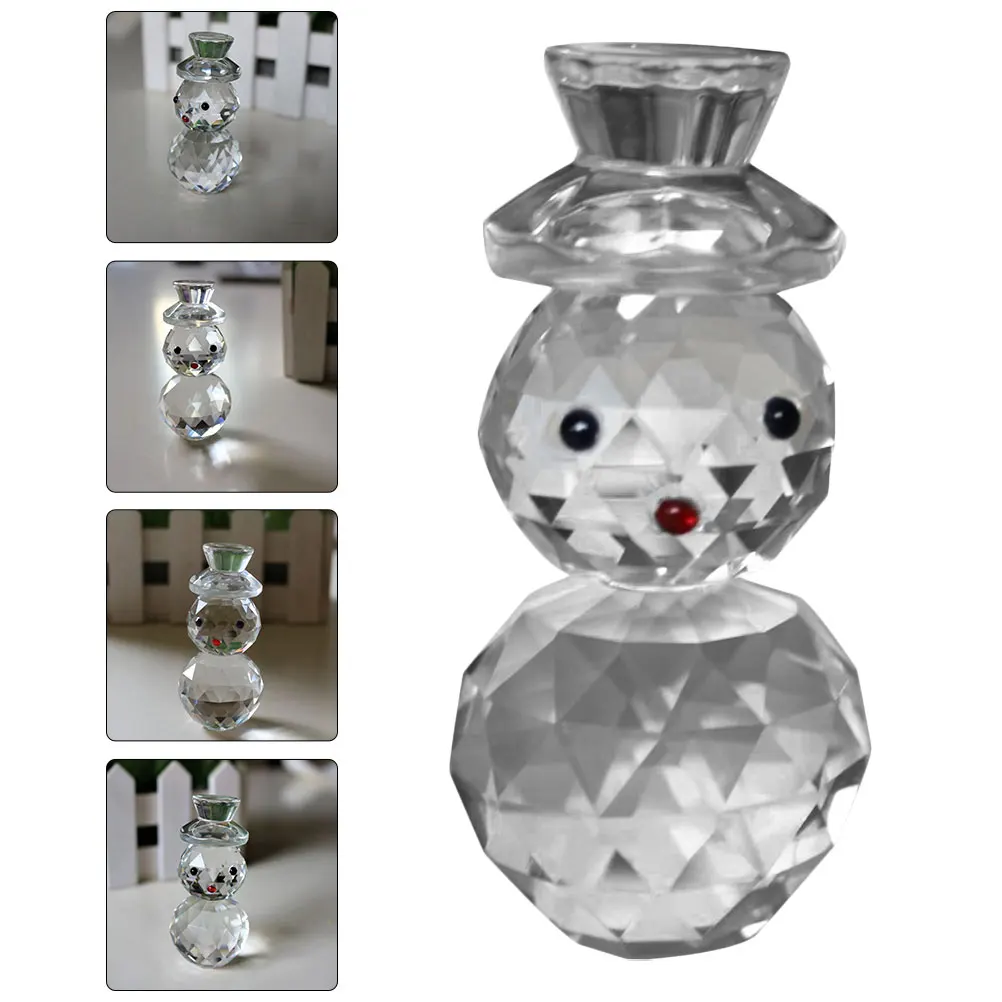 1Pcs Crystal Snowman Decoration Festive Christmas Desktop Ornament for Home Mall Shop Bar Indoor Outdoor Winter Wonderland Theme
1Pcs Crystal Snowman Decoration Festive Christmas Desktop Ornament for Home Mall Shop Bar Indoor Outdoor Winter Wonderland Theme