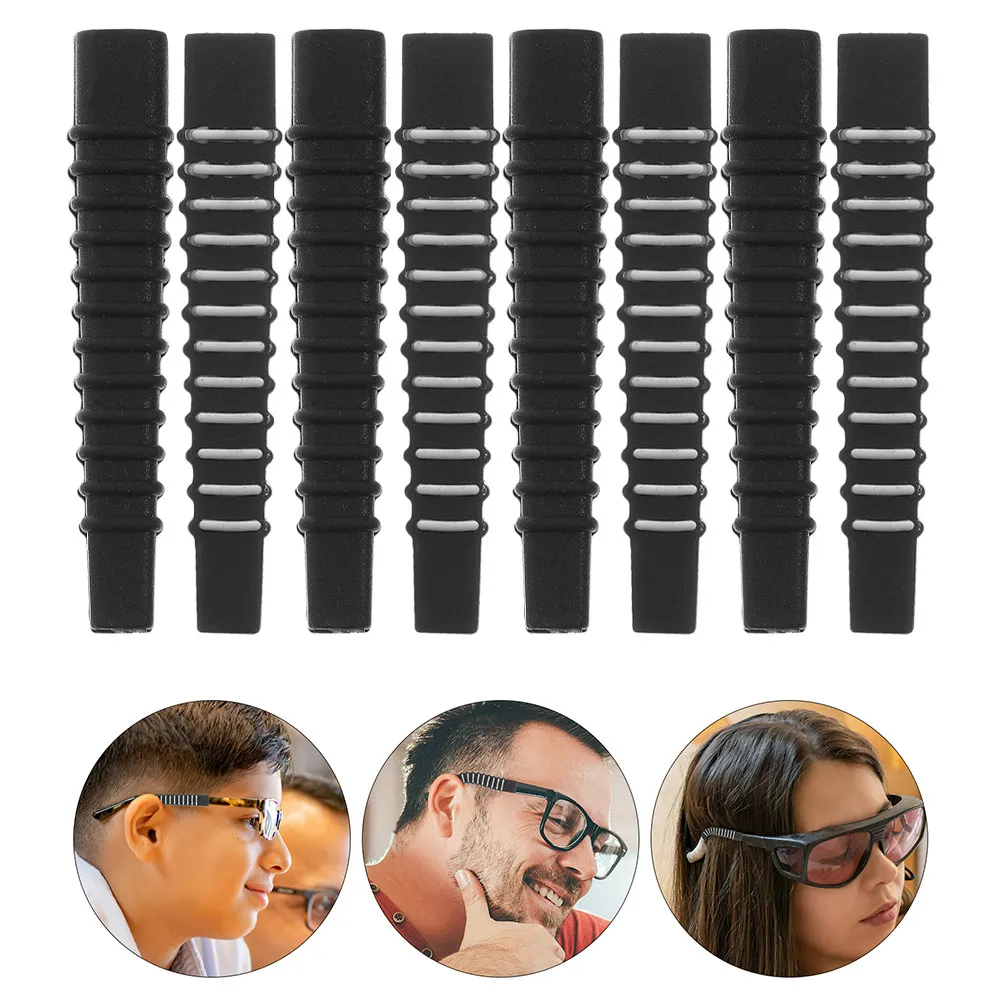 8Pcs Eyeglass Anti-Slip Sleeve Silicone Ear Cushions End Tips Comfortable Arm Covers Prevent Falling for Sport
8Pcs Eyeglass Anti-Slip Sleeve Silicone Ear Cushions End Tips Comfortable Arm Covers Prevent Falling for Sport