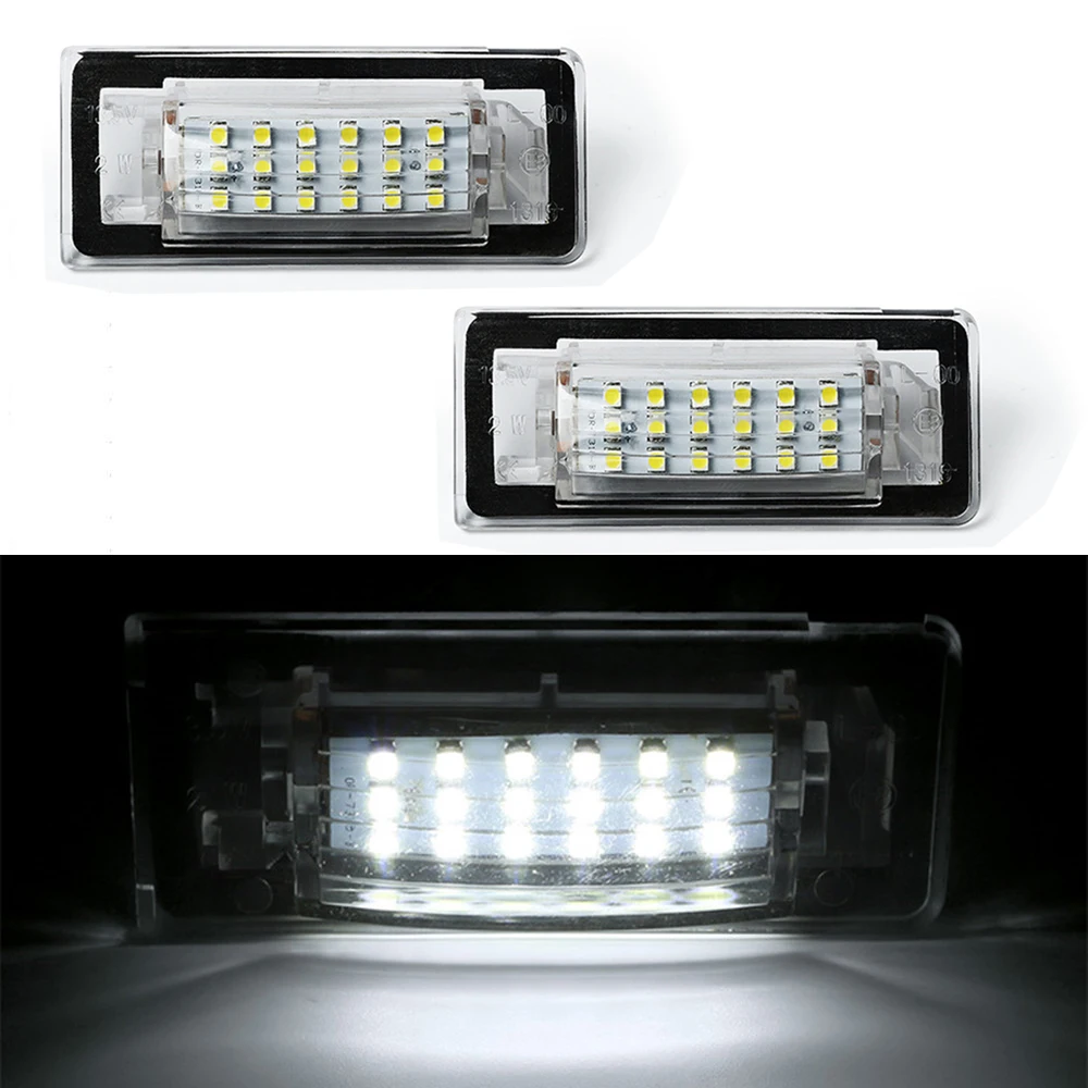 2Pcs LED License Number Plate Light Lamps For Audi TT 8N MK1 Audi TT Roadster 8N9 Audi TT Coupe 8N3 Number Lamps Car Accessories
2Pcs LED License Number Plate Light Lamps For Audi TT 8N MK1 Audi TT Roadster 8N9 Audi TT Coupe 8N3 Number Lamps Car Accessories