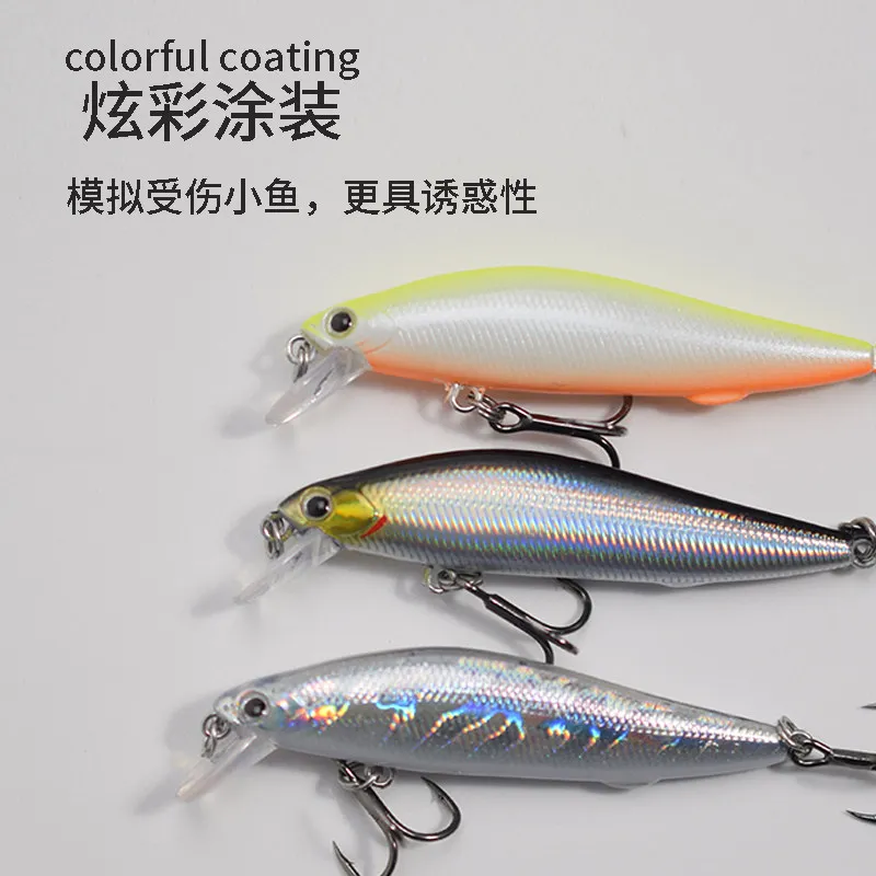 1Pc New Fishing Lure 4g 7g 10g MINNOW Bass Pike Artificial Hard Bait Sinking Crankbait Wobblers Quality Professional Depth1-1.5m
1Pc New Fishing Lure 4g 7g 10g MINNOW Bass Pike Artificial Hard Bait Sinking Crankbait Wobblers Quality Professional Depth1-1.5m