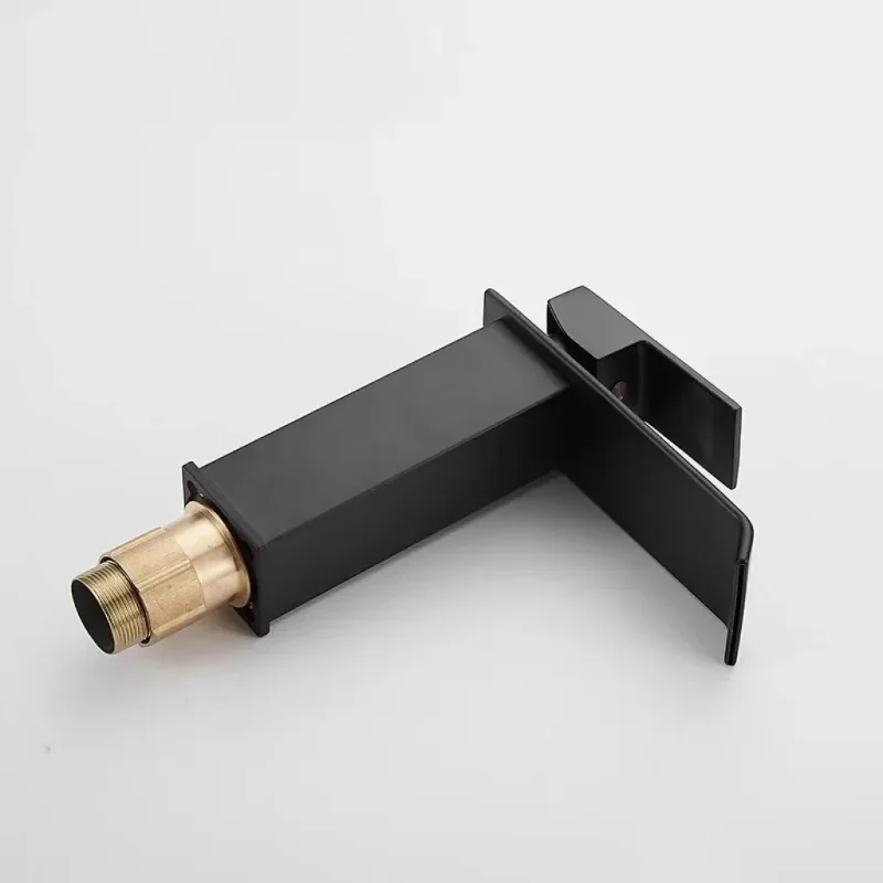 Черный смеситель для раковины с горячей и холодной водой, для умывальника на столешницу, для ванной комнаты, для кухонной мойки, защита от брызг
Черный смеситель для раковины с горячей и холодной водой, для умывальника на столешницу, для ванной комнаты, для кухонной мойки, защита от брызг