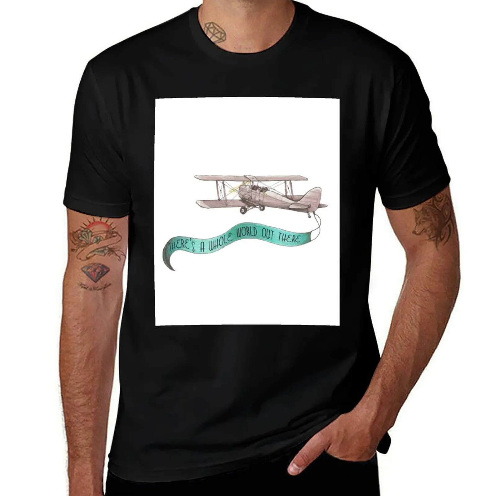 There's a Whole World Out There T-Shirt T-shirts oversize street wear plain t shirts men
There's a Whole World Out There T-Shirt T-shirts oversize street wear plain t shirts men
