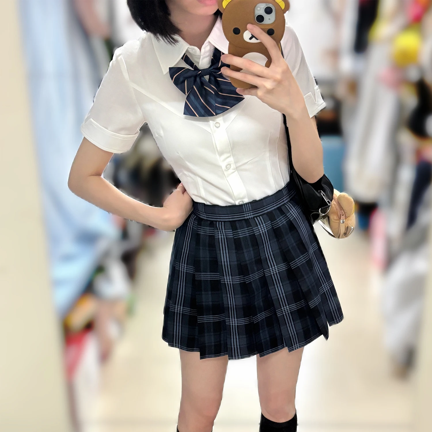 Original Huaqianzhu Shirt Waist-Cinching Long Sleeve Short Sleeve Preppy Style Women's Shirt Breathable Thin Polyester Blend
Original Huaqianzhu Shirt Waist-Cinching Long Sleeve Short Sleeve Preppy Style Women's Shirt Breathable Thin Polyester Blend