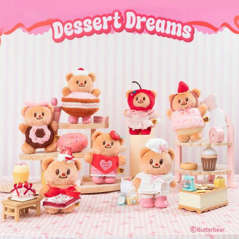 Genuine Butterbear Sweet Bakery Series Charm Blind Box Creamy Dreamland Anime Figure Mystery Box Model Cute Ornament Gift
Genuine Butterbear Sweet Bakery Series Charm Blind Box Creamy Dreamland Anime Figure Mystery Box Model Cute Ornament Gift
