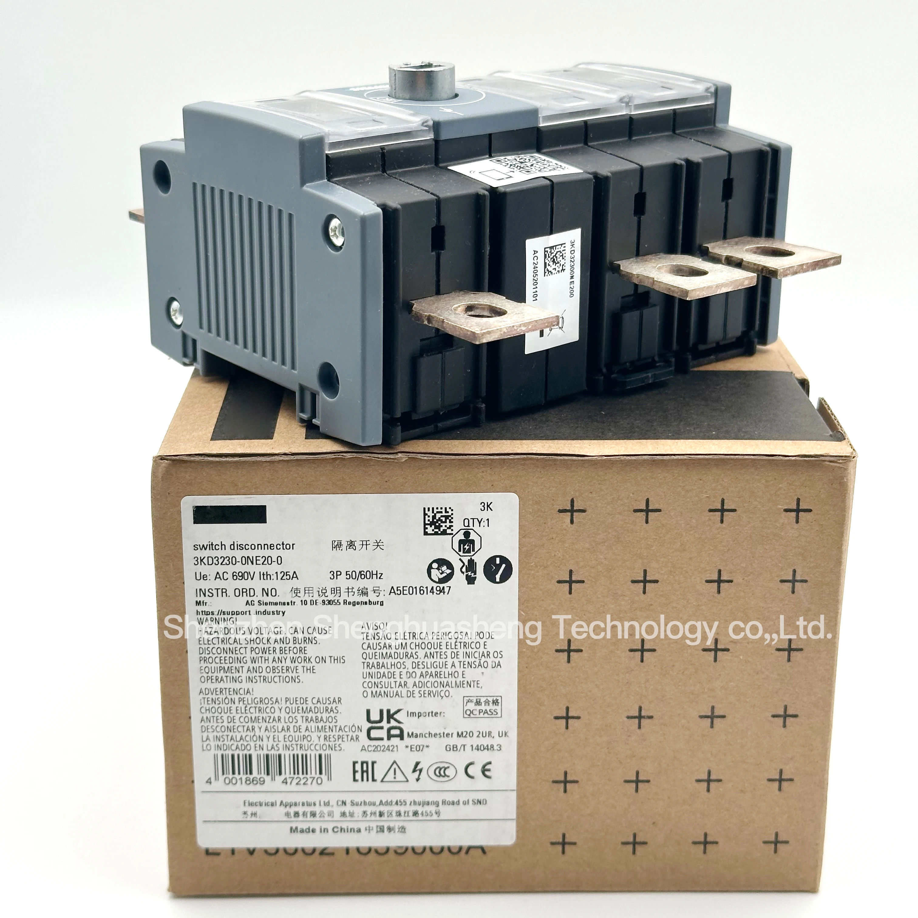 Brand New and Original 3KD3230-ONE20-0 Industrial Control PLC Programmable Controller 3KD3230-ONE20-0 Isolating Switch
Brand New and Original 3KD3230-ONE20-0 Industrial Control PLC Programmable Controller 3KD3230-ONE20-0 Isolating Switch