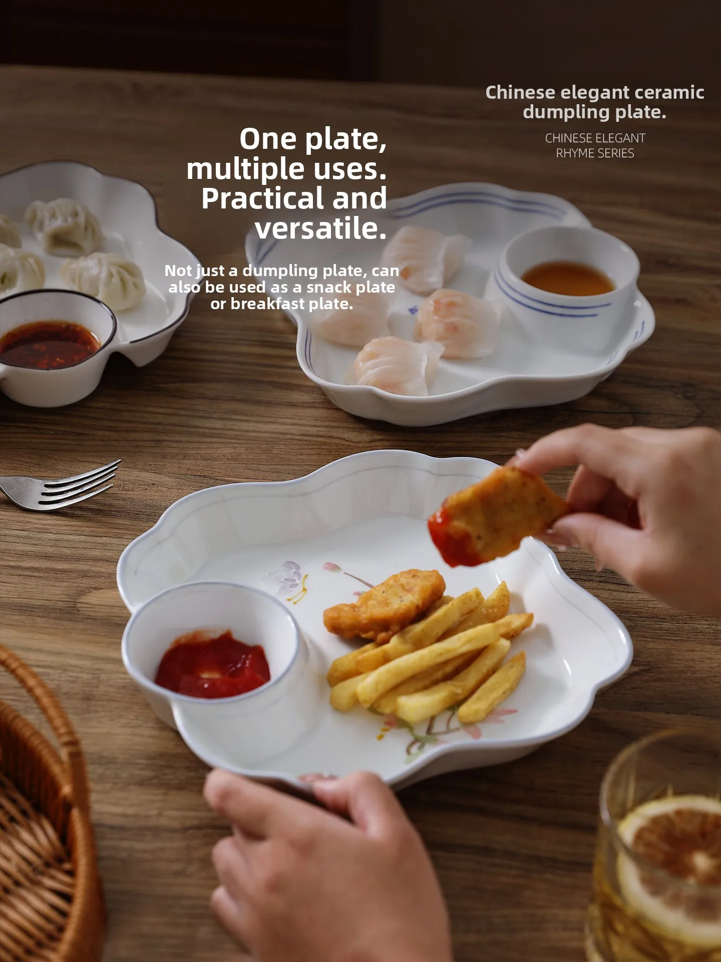 Chinese Sle Dumpling Plate with Vinegar Di Home Use Di Children Breakfast Di Partitioned Cerc Di
Chinese Sle Dumpling Plate with Vinegar Di Home Use Di Children Breakfast Di Partitioned Cerc Di