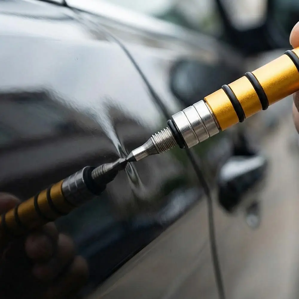 Titanium Alloy Car Dent Repair Tool Percussion Pen Magnetic Lift Tool Impact Pen Hammer Alloy Construction
Titanium Alloy Car Dent Repair Tool Percussion Pen Magnetic Lift Tool Impact Pen Hammer Alloy Construction