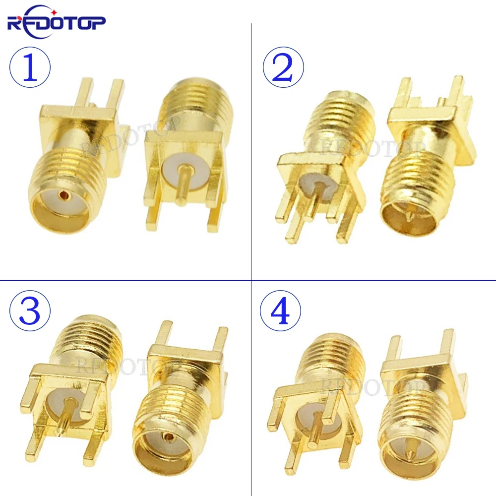 10Pcs/Lot 1.6mm SMA/RP SMA Female Solder Nut Edge to PCB Clip Straight Mount Gold Plated RF Connector Receptacle Solder 50Ohm
10Pcs/Lot 1.6mm SMA/RP SMA Female Solder Nut Edge to PCB Clip Straight Mount Gold Plated RF Connector Receptacle Solder 50Ohm