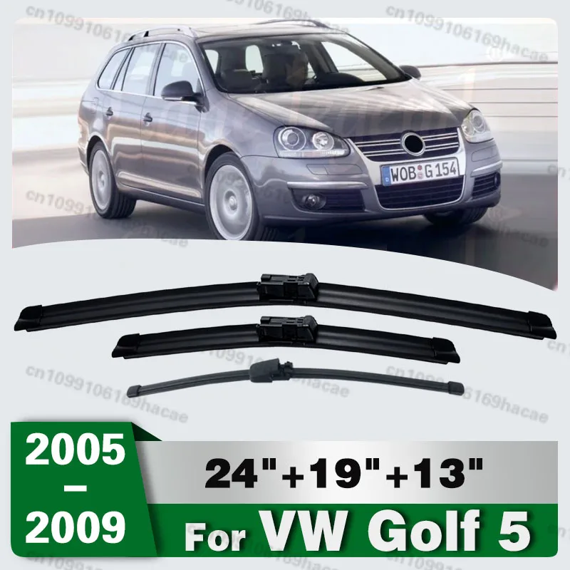 3PCS Car Wiper for VW Golf 5 2005 - 2009 24"+19"+13" Front Rear Windshield Four Seasons durable Accessories 2006 2007 2008
3PCS Car Wiper for VW Golf 5 2005 - 2009 24"+19"+13" Front Rear Windshield Four Seasons durable Accessories 2006 2007 2008