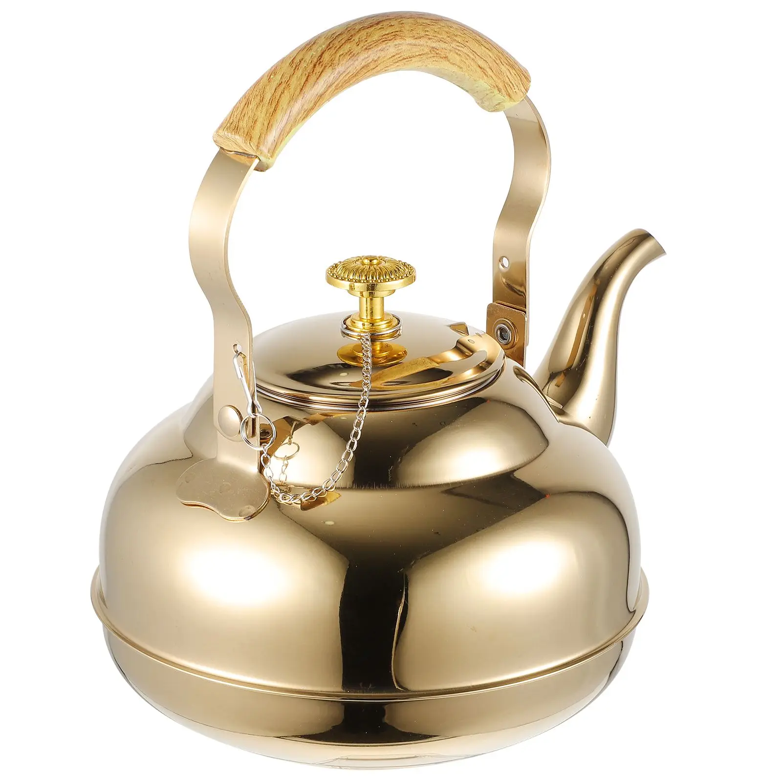 Stainless Steel Teapot Kettle Comfortable Handle Watertight Rust Free Easy Clean Kitchen Decor Travel Pots
Stainless Steel Teapot Kettle Comfortable Handle Watertight Rust Free Easy Clean Kitchen Decor Travel Pots