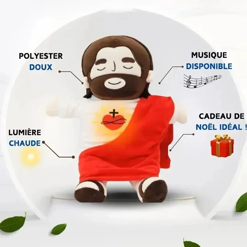 2026 New Children Music Soothing Breathing Doll Jesus Plush Toy Sleep Companion Toy Sound and Light Doll Holiday Gifts for Kids
2026 New Children Music Soothing Breathing Doll Jesus Plush Toy Sleep Companion Toy Sound and Light Doll Holiday Gifts for Kids