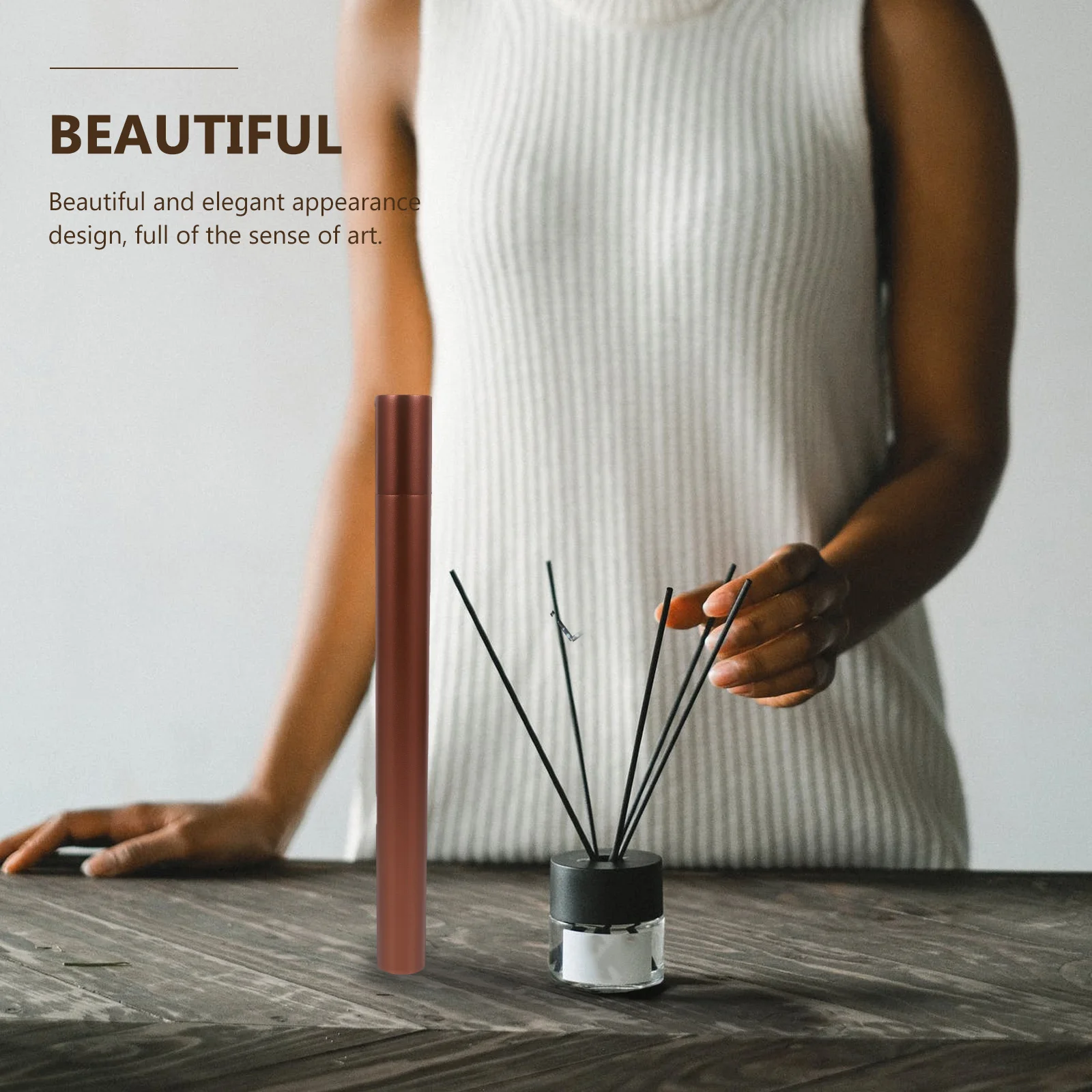 1Pcs 20G Aluminum Alloy Incense Tube Portable Stick Storage Container Home Decorative Incense Holder Smooth Surface Simple
1Pcs 20G Aluminum Alloy Incense Tube Portable Stick Storage Container Home Decorative Incense Holder Smooth Surface Simple