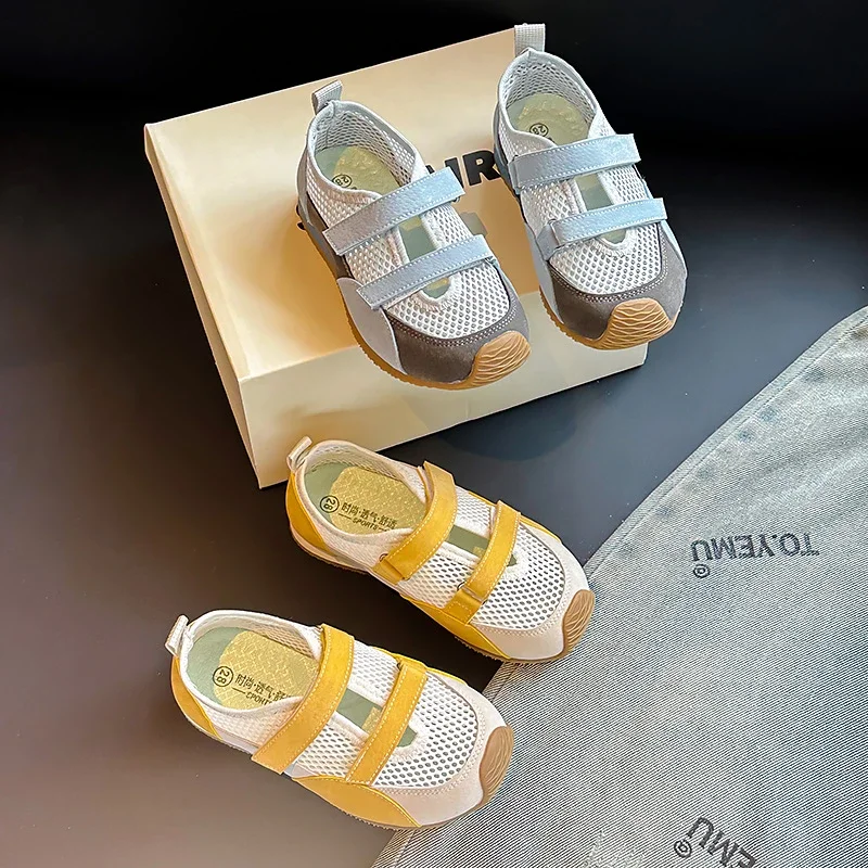 Children Casual Shoes for Girls 2025 Summer New Fashion Korean Style Soft Bottom Anti-slippery Versatile Air-mesh Sports Sandals
Children Casual Shoes for Girls 2025 Summer New Fashion Korean Style Soft Bottom Anti-slippery Versatile Air-mesh Sports Sandals