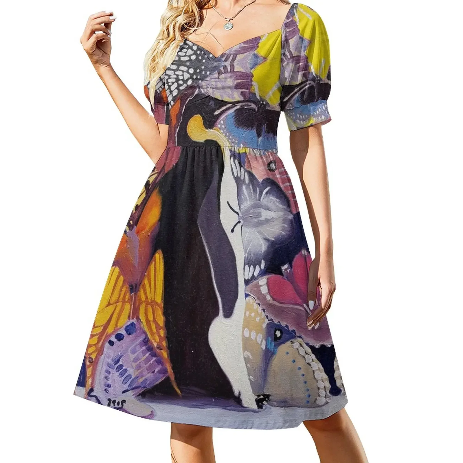 Penguins and Butterflies Short-Sleeved Dress dresses for womens 2025 prom clothes Cocktail of dresses women's luxury party dress
Penguins and Butterflies Short-Sleeved Dress dresses for womens 2025 prom clothes Cocktail of dresses women's luxury party dress