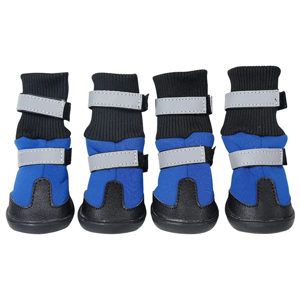 4Pcs Dog Paw Protectors Long Tube Winter Shoes Anti-Skid Waterproof Outdoor Pet Boots Pet Snow Boots Puppy Shoes
4Pcs Dog Paw Protectors Long Tube Winter Shoes Anti-Skid Waterproof Outdoor Pet Boots Pet Snow Boots Puppy Shoes