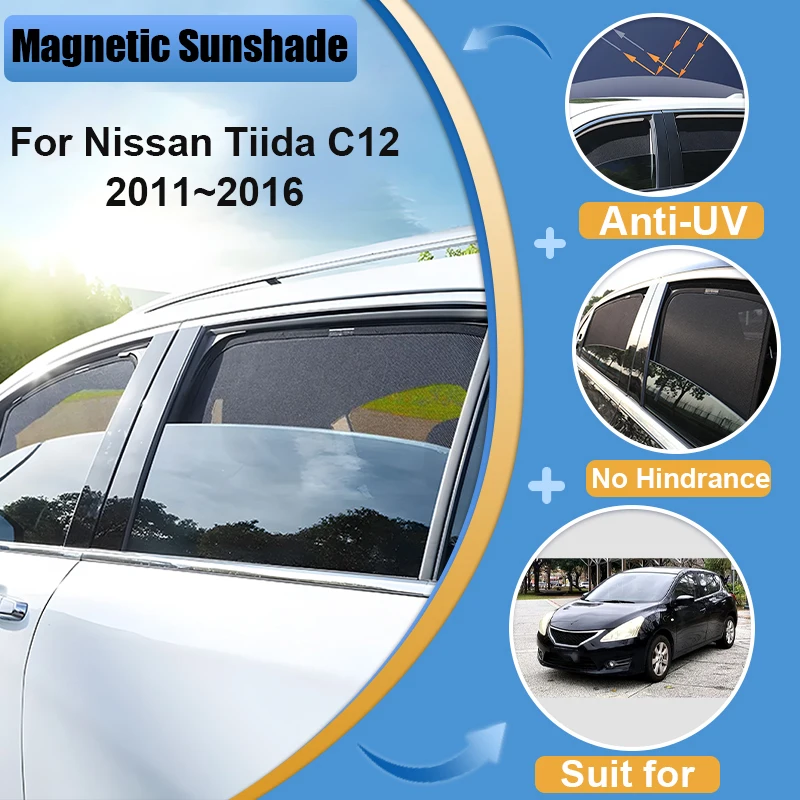 Солнцезащитный козырек на лобовое стекло для Nissan Tiida C12 2011-2016, защита от УФ-лучей, автоматическая защита от солнца
Солнцезащитный козырек на лобовое стекло для Nissan Tiida C12 2011-2016, защита от УФ-лучей, автоматическая защита от солнца
