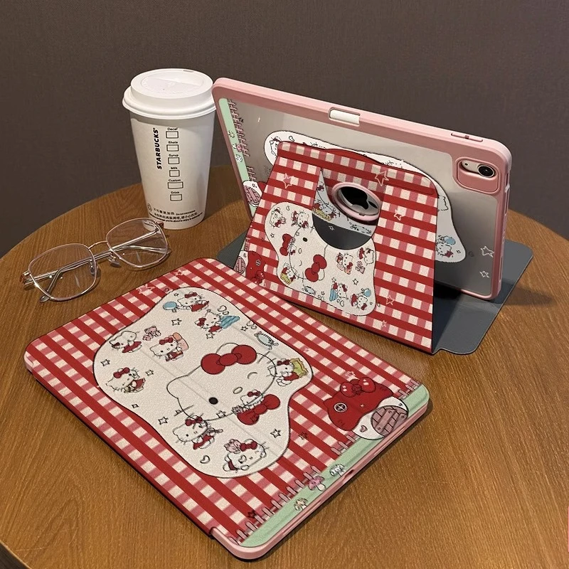 Hello Kitty Ipad 11in Tablet Case 2025 A16 11th Air7 Mini7 8.3in 10th Air4 10.9in Rotation Case Pro 21 9th 10.2in Acrylic Cover
Hello Kitty Ipad 11in Tablet Case 2025 A16 11th Air7 Mini7 8.3in 10th Air4 10.9in Rotation Case Pro 21 9th 10.2in Acrylic Cover