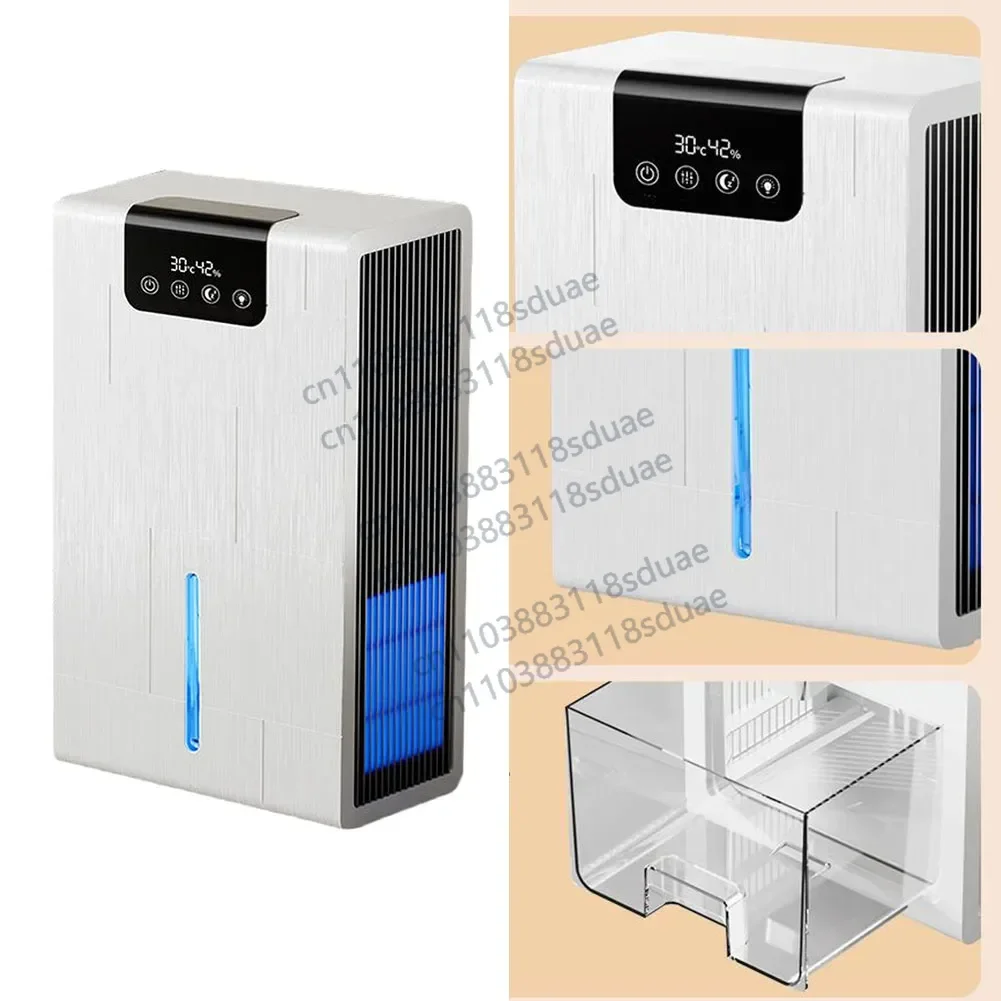 Electric Dehumidifier 1 5 L Capacity for Rooms up to 180 Square Meters Quiet with Auto Shut Off and Remote Control
Electric Dehumidifier 1 5 L Capacity for Rooms up to 180 Square Meters Quiet with Auto Shut Off and Remote Control