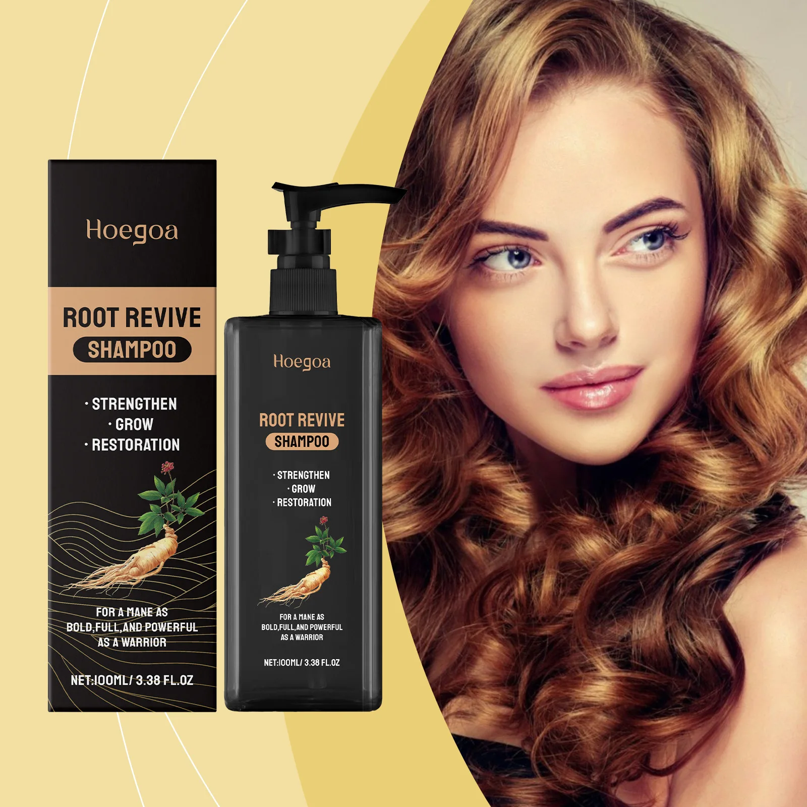 Ginseng Hair Growth Shampoo Cleaning Scalp Hair Follicles Nourishing Moisturizing Anti Dandruff Oil Control Strengthen Hair Root
Ginseng Hair Growth Shampoo Cleaning Scalp Hair Follicles Nourishing Moisturizing Anti Dandruff Oil Control Strengthen Hair Root