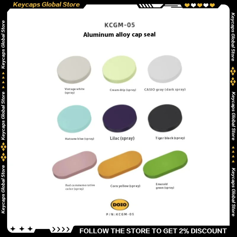 DOIO HITBOX KCGM-05 23/26MM Keycap Aluminum Alloy Replace Keycaps for DOIO Hitbox H03 H04 H05 H06 H06m/pro H07A/B/C H08B/C/D 
DOIO HITBOX KCGM-05 23/26MM Keycap Aluminum Alloy Replace Keycaps for DOIO Hitbox H03 H04 H05 H06 H06m/pro H07A/B/C H08B/C/D