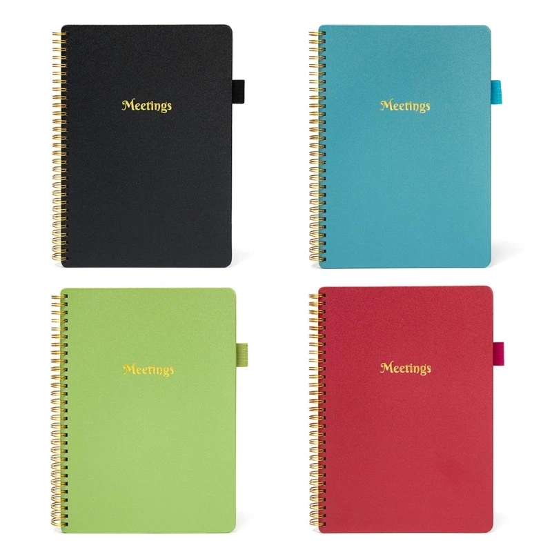 Meeting Notebook with Action Items Business-Meeting Agenda Book for Women Men
Meeting Notebook with Action Items Business-Meeting Agenda Book for Women Men