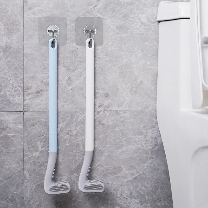 New Silicone Golf Toilet Brush Flexible Scrubbing Wall Mounted For Bathroom Toilet Squat Cleaning Brush
New Silicone Golf Toilet Brush Flexible Scrubbing Wall Mounted For Bathroom Toilet Squat Cleaning Brush