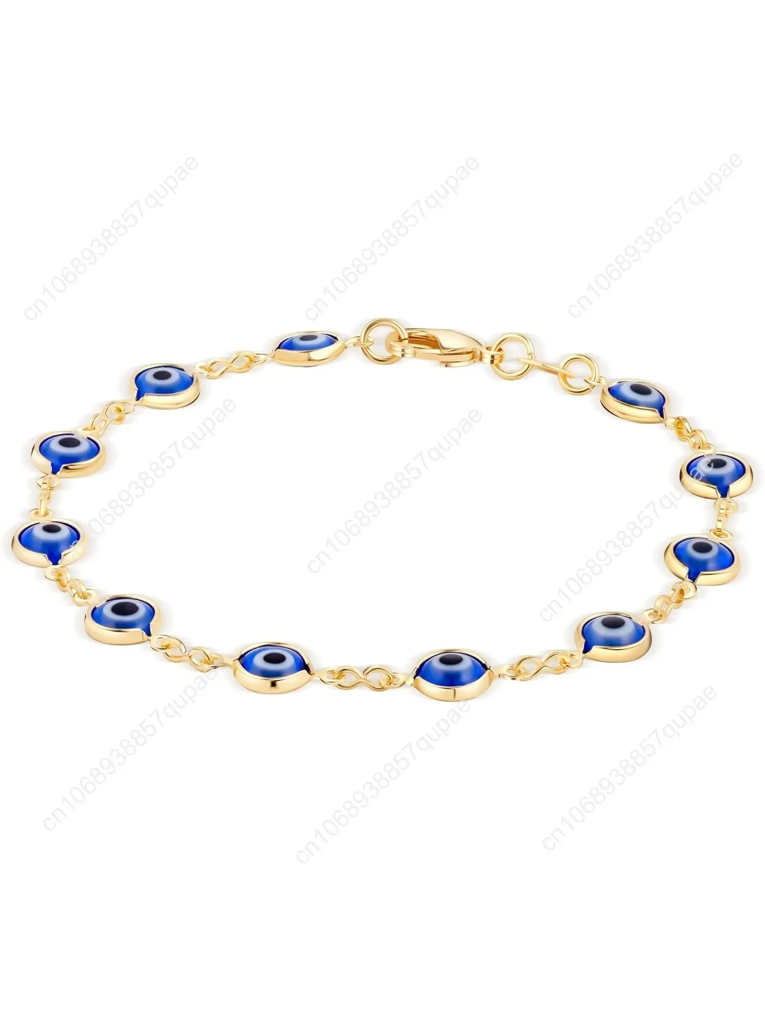 Barzel 18K Gold Plated Multicolored Evil Eye Bracelet for Women - Made in Brazil
Barzel 18K Gold Plated Multicolored Evil Eye Bracelet for Women - Made in Brazil