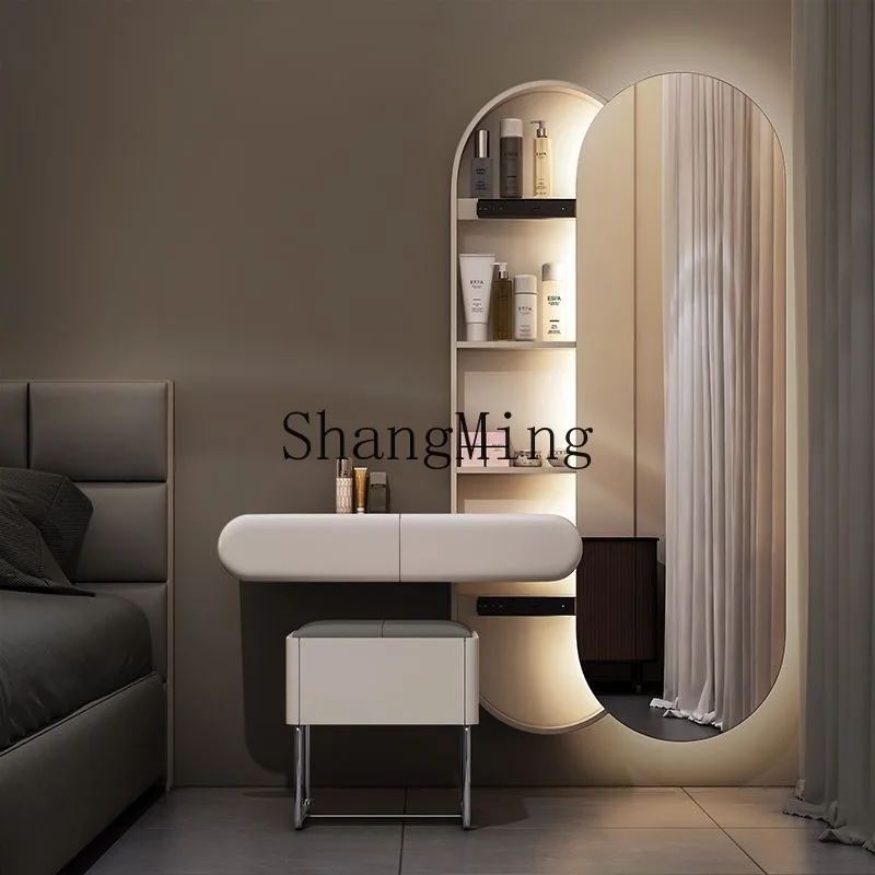 FG Small Bedroom Suspended Full Body Mirror Wall Mounted Mini Bedside Suspended Makeup Table
FG Small Bedroom Suspended Full Body Mirror Wall Mounted Mini Bedside Suspended Makeup Table