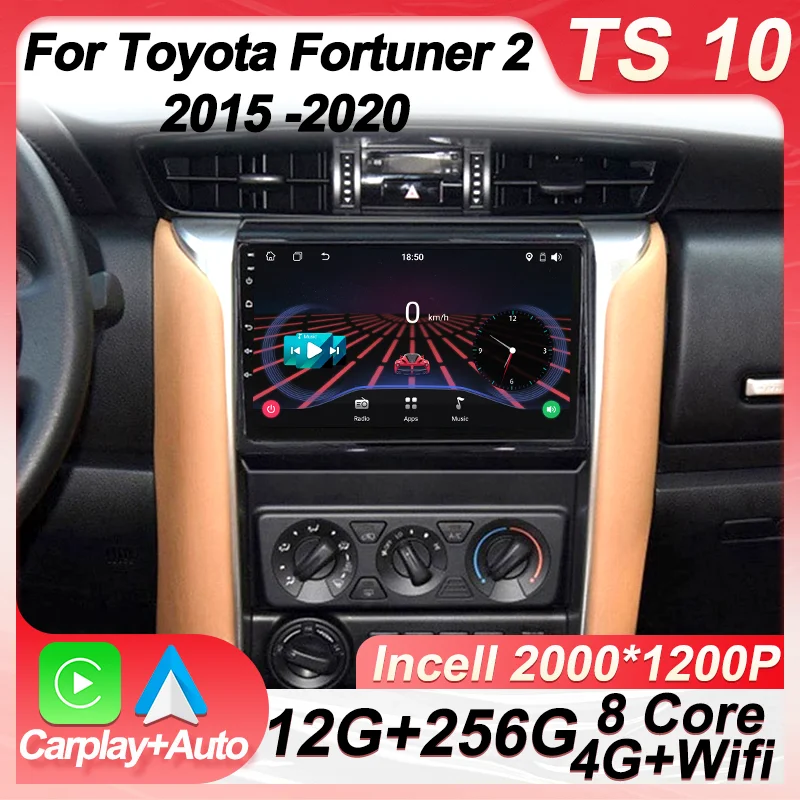 Автомобильный Android-авторадио для Toyota Fortuner 2 2015 2016 2017 2018 2019 2020 Радио-видео Мультимедийный плеер GPS Carplay 2 Din BT RDS
Автомобильный Android-авторадио для Toyota Fortuner 2 2015 2016 2017 2018 2019 2020 Радио-видео Мультимедийный плеер GPS Carplay 2 Din BT RDS