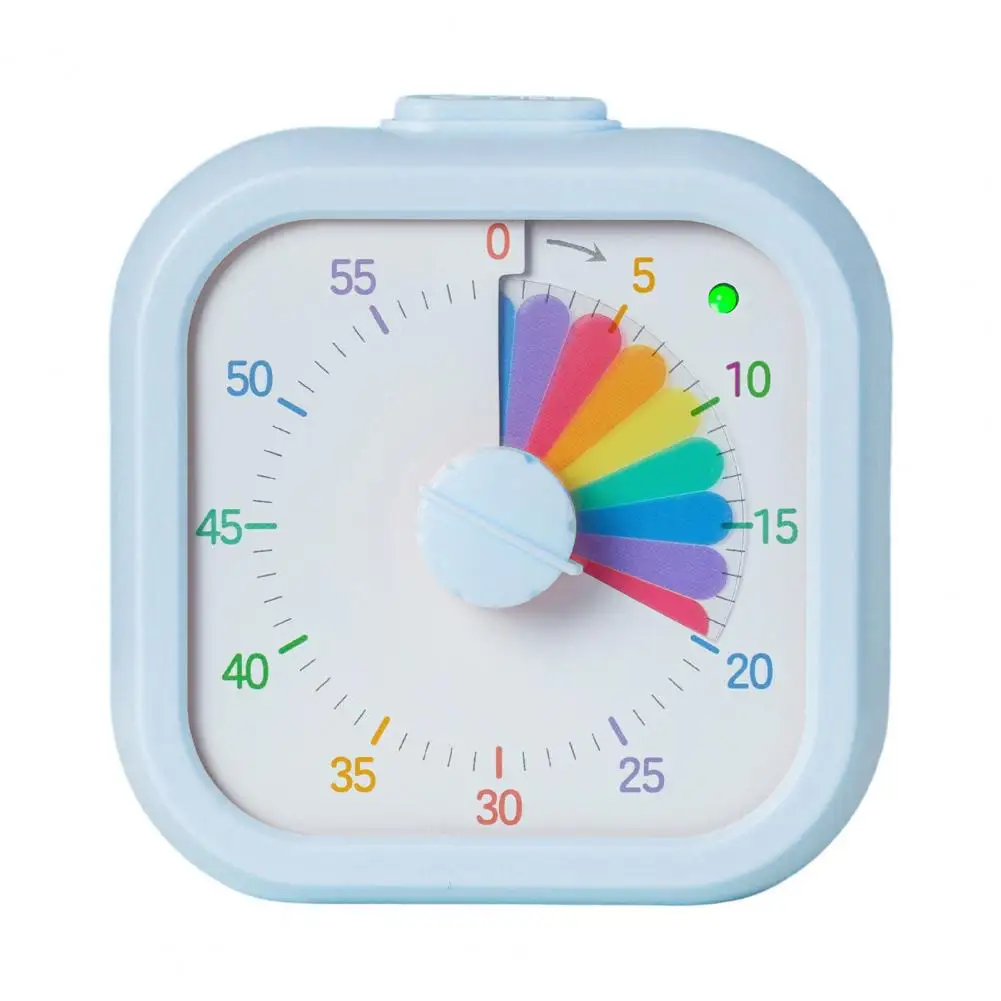 Children's Learning Timer,60 Minute Rainbow Countdown,Light Reminder,Silent Classroom Timer for Home and School Clock
Children's Learning Timer,60 Minute Rainbow Countdown,Light Reminder,Silent Classroom Timer for Home and School Clock