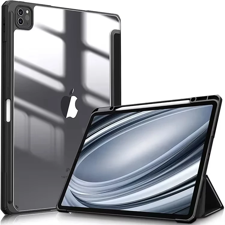 New Case For iPad Pro 13/11 M4 Air 11/13 M2 Cover Acrylic Transparent Table Case For IPad 10th 4/5/6/7/8/9th Pencil Holder Case
New Case For iPad Pro 13/11 M4 Air 11/13 M2 Cover Acrylic Transparent Table Case For IPad 10th 4/5/6/7/8/9th Pencil Holder Case