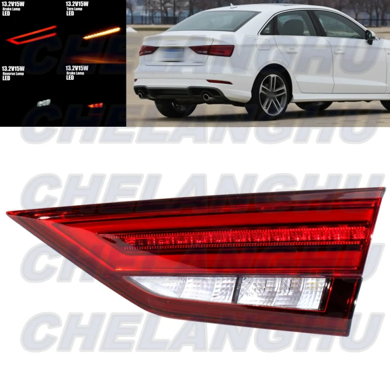 LED Tail Light For Audi A3 sedan 2017 Right Inner Side Rear Lamp Brake Light Car accessories 8V5945094D
LED Tail Light For Audi A3 sedan 2017 Right Inner Side Rear Lamp Brake Light Car accessories 8V5945094D