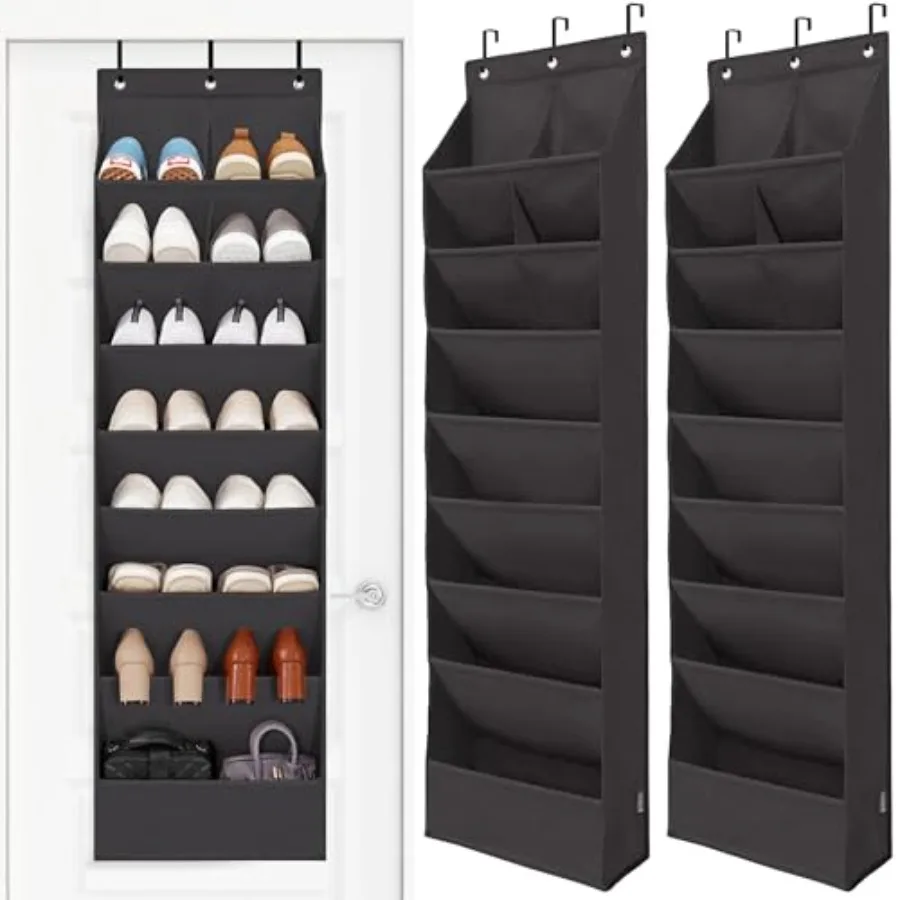 Over the Door Shoe Organizer Heavy-Duty Large Deep Pocket Hanging Shoe Organizer Shoe Rack Door Closet Shoe Organizer for Wall,
Over the Door Shoe Organizer Heavy-Duty Large Deep Pocket Hanging Shoe Organizer Shoe Rack Door Closet Shoe Organizer for Wall,